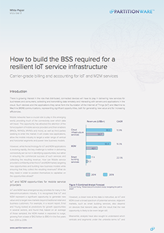 How to build the BSS required for a resilient IoT service infrastructure
